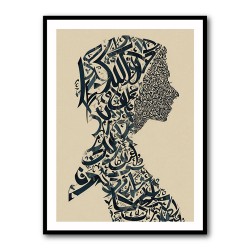 Lady Calligraphy 13 Wall Art