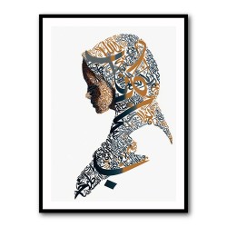 Lady Calligraphy 14 Wall Art