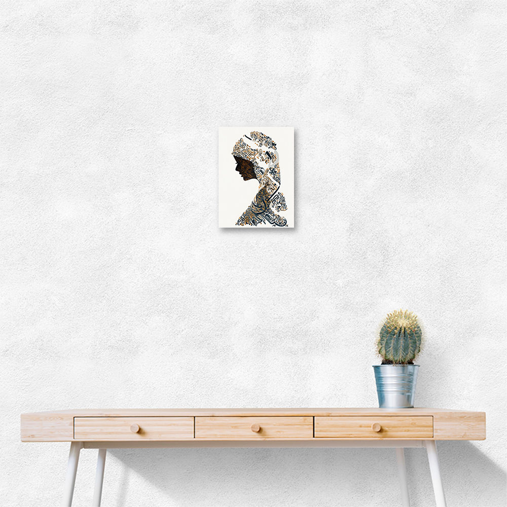 Lady Calligraphy 16 Wall Art Lady Calligraphy 16 Wall Art