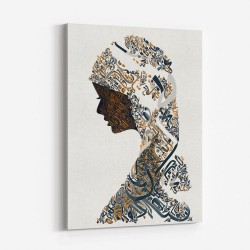 Lady Calligraphy 16 Wall Art