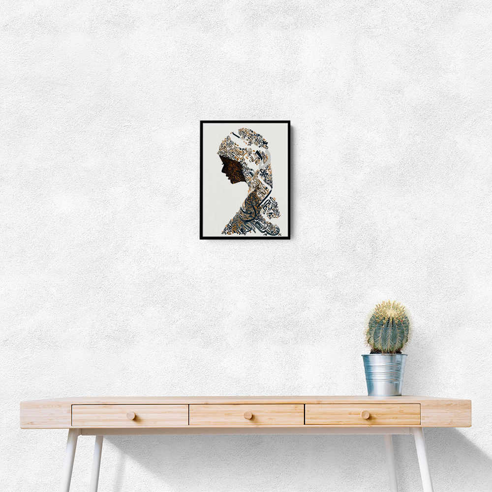 Lady Calligraphy 16 Wall Art Lady Calligraphy 16 Wall Art