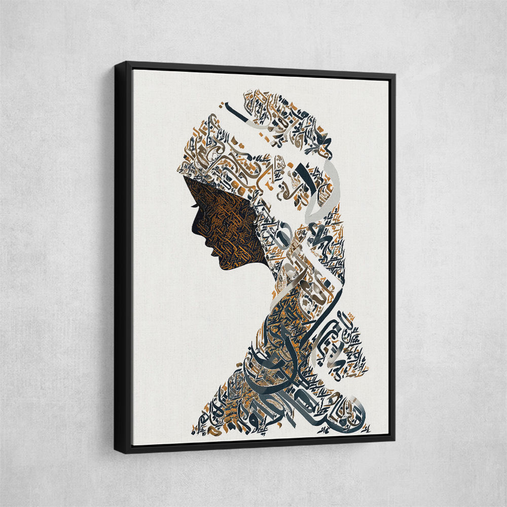 Lady Calligraphy 16 Wall Art Lady Calligraphy 16 Wall Art
