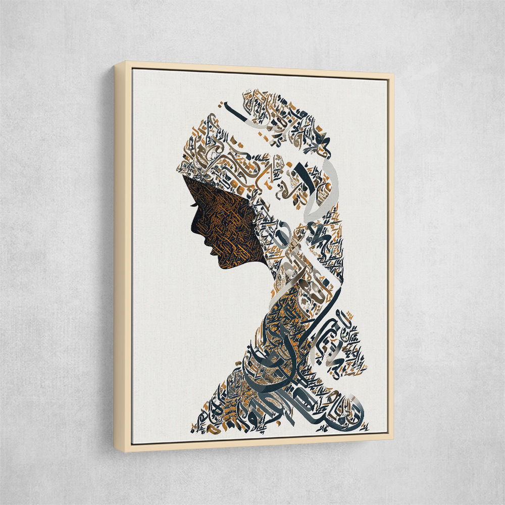 Lady Calligraphy 16 Wall Art Lady Calligraphy 16 Wall Art