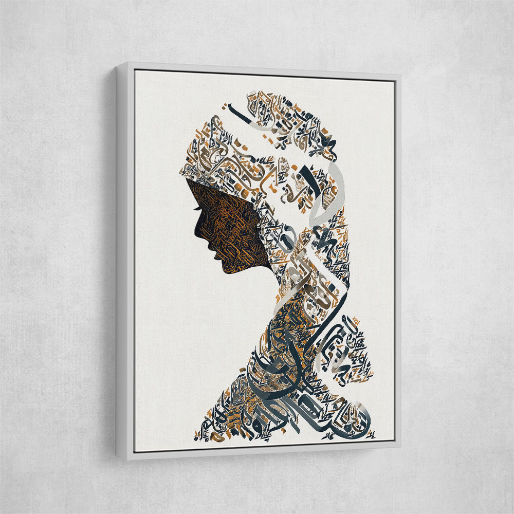Lady Calligraphy 16 Wall Art Lady Calligraphy 16 Wall Art