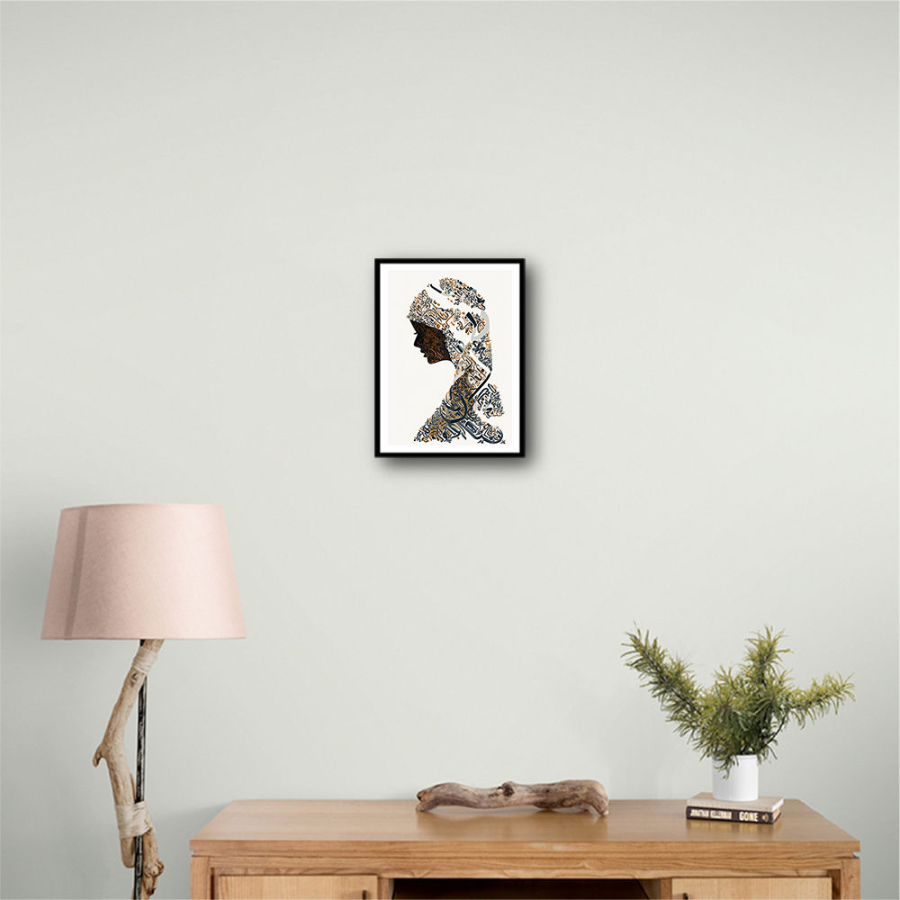 Lady Calligraphy 16 Wall Art Lady Calligraphy 16 Wall Art