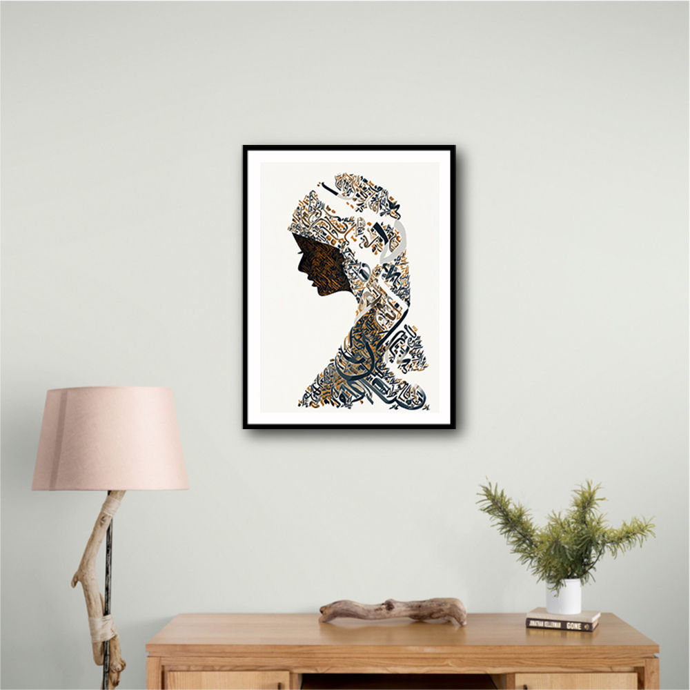 Lady Calligraphy 16 Wall Art Lady Calligraphy 16 Wall Art