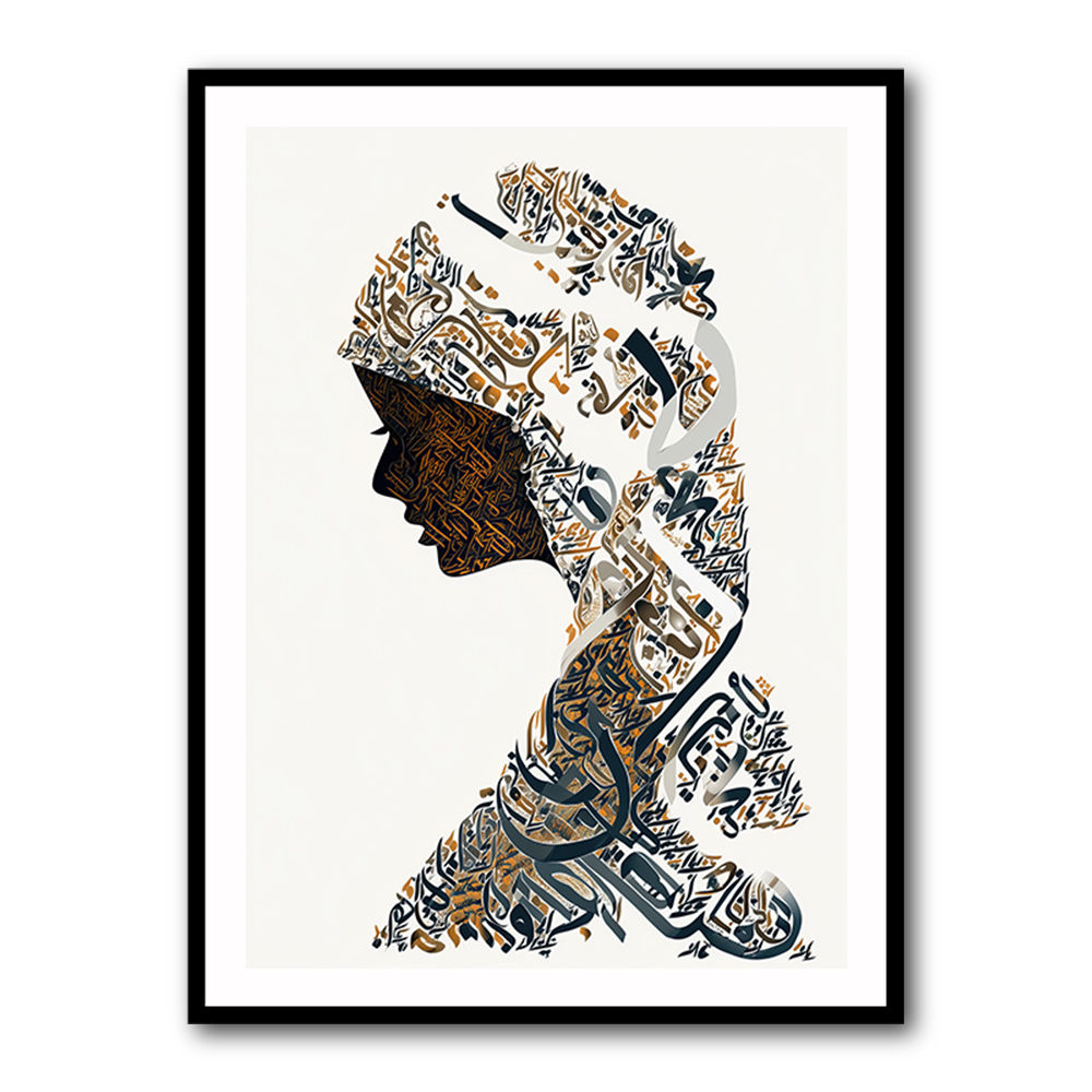 Lady Calligraphy 16 Wall Art Lady Calligraphy 16 Wall Art