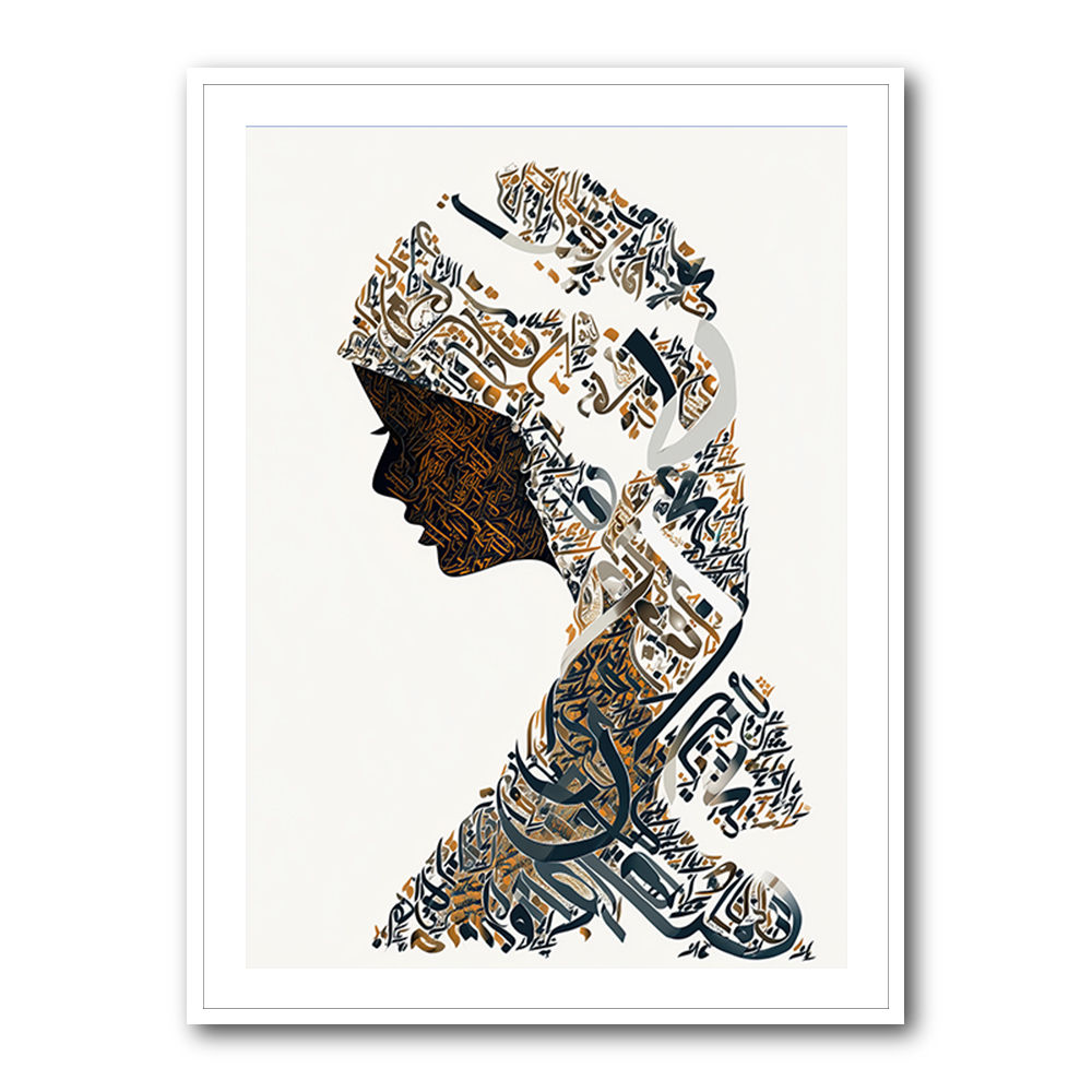 Lady Calligraphy 16 Wall Art Lady Calligraphy 16 Wall Art