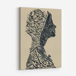 Lady Calligraphy 17 Wall Art