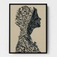 Lady Calligraphy 17 Wall Art Lady Calligraphy 17 Wall Art