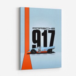 Porsche 917 Gulf Oil Race Car