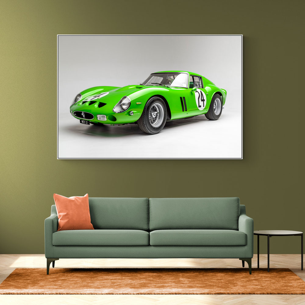 Ferrari 250 GTO in Lime Green