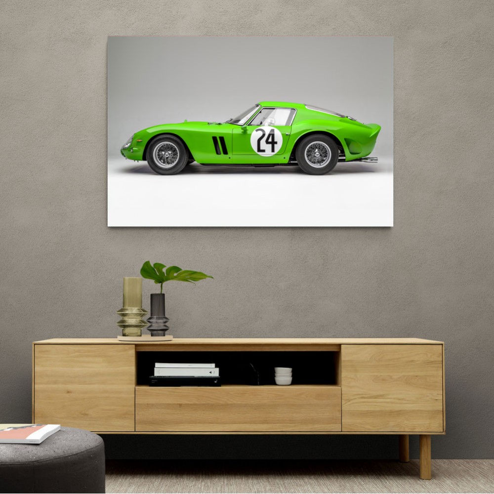 Ferrari 250 GTO in Lime Green