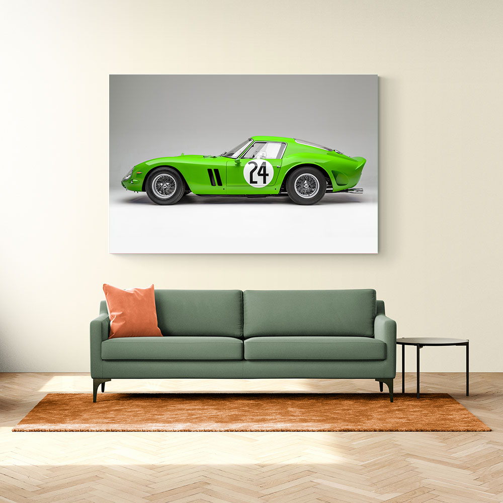 Ferrari 250 GTO in Lime Green Ferrari 250 GTO in Lime Green