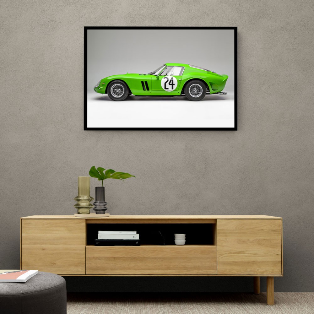 Ferrari 250 GTO in Lime Green Ferrari 250 GTO in Lime Green