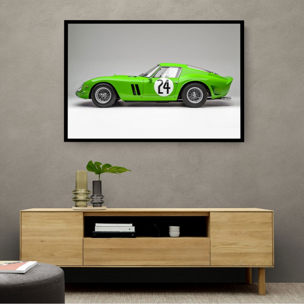 Ferrari 250 GTO in Lime Green Ferrari 250 GTO in Lime Green