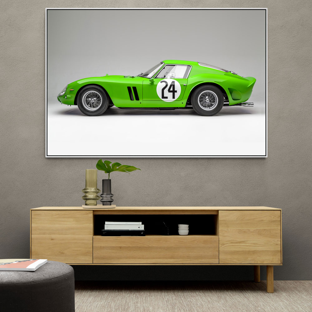Ferrari 250 GTO in Lime Green Ferrari 250 GTO in Lime Green