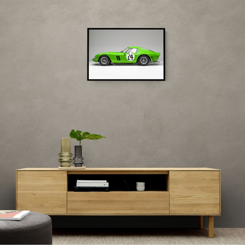 Ferrari 250 GTO in Lime Green