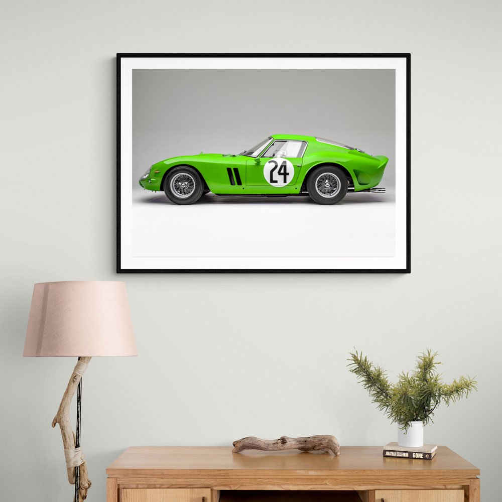 Ferrari 250 GTO in Lime Green Ferrari 250 GTO in Lime Green