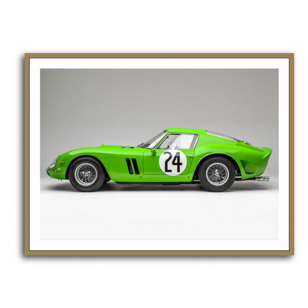 Ferrari 250 GTO in Lime Green Ferrari 250 GTO in Lime Green