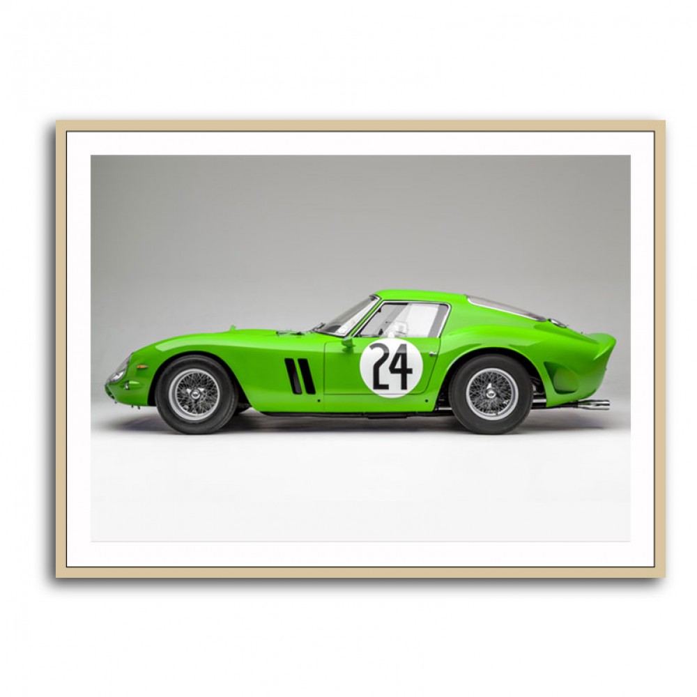 Ferrari 250 GTO in Lime Green Ferrari 250 GTO in Lime Green