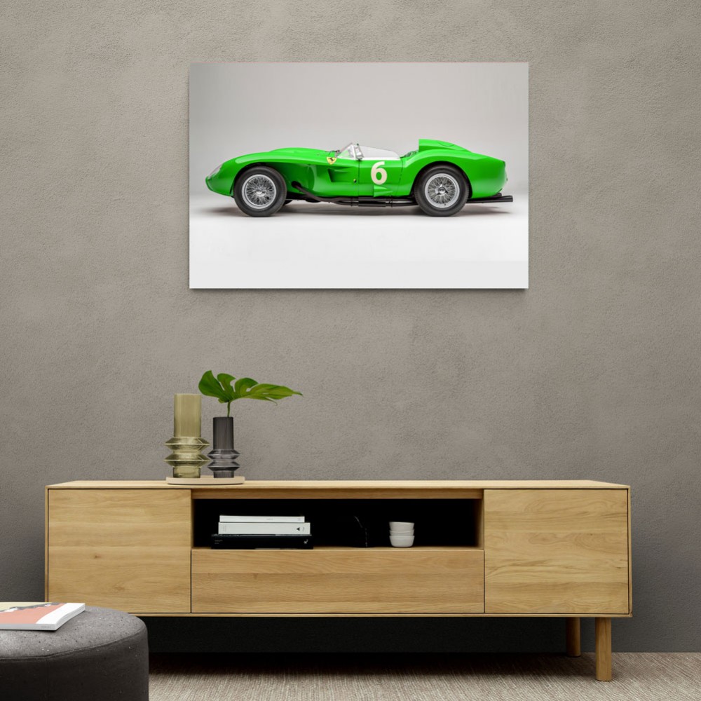 Ferrari 250 Testa Rossa in Lime Green