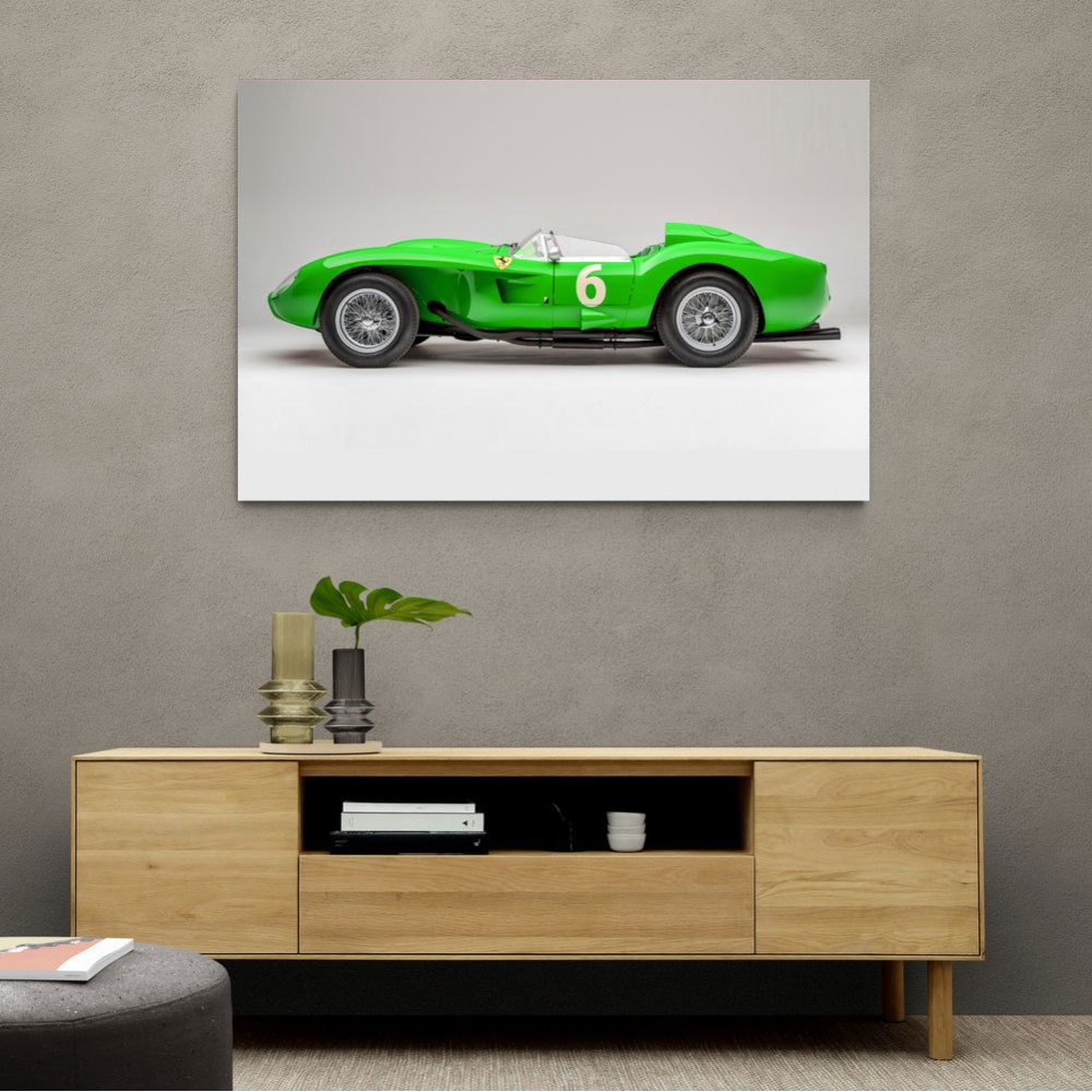 Ferrari 250 Testa Rossa in Lime Green