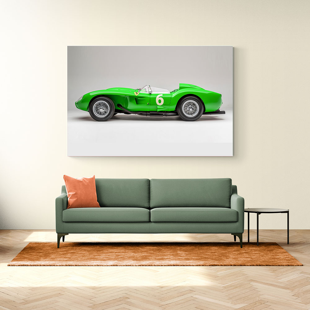 Ferrari 250 Testa Rossa in Lime Green