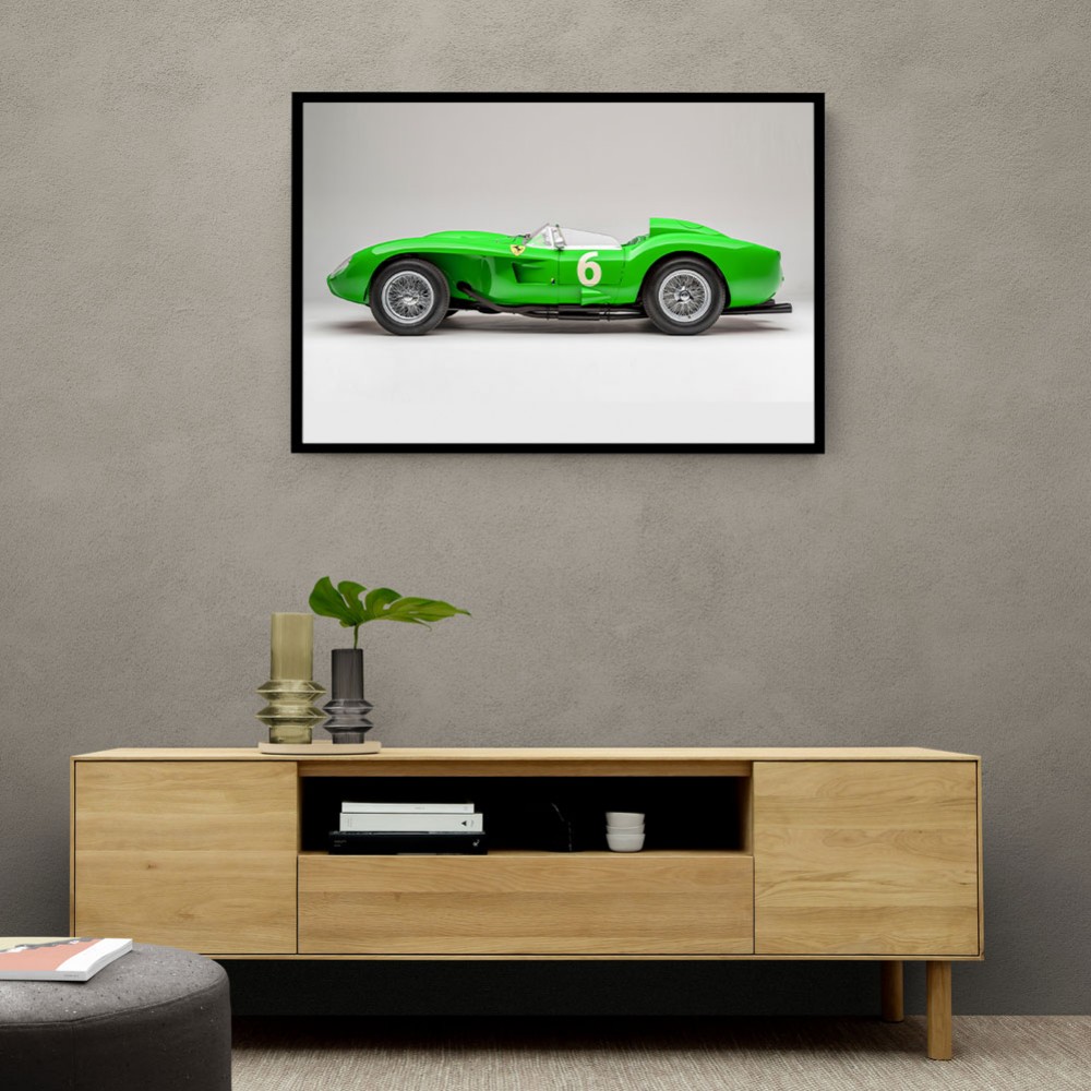 Ferrari 250 Testa Rossa in Lime Green