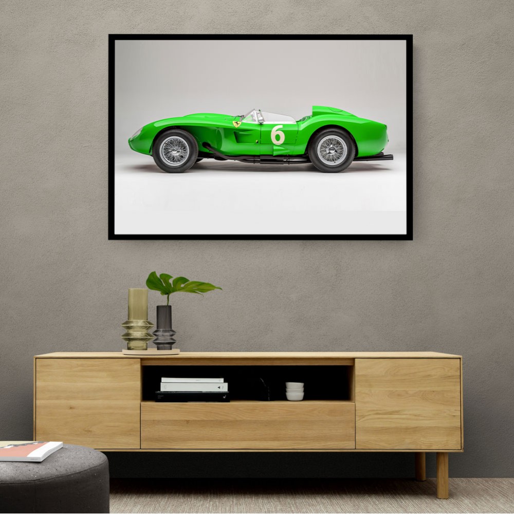 Ferrari 250 Testa Rossa in Lime Green