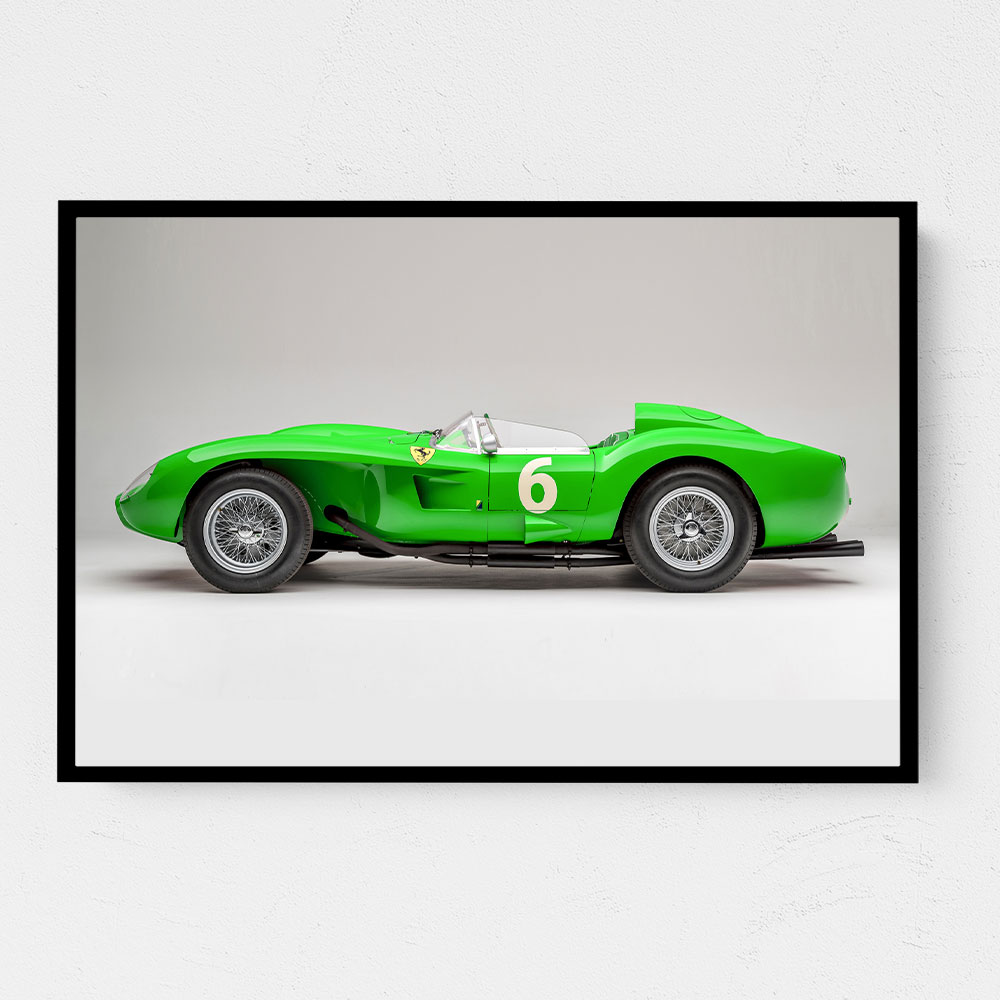 Ferrari 250 Testa Rossa in Lime Green