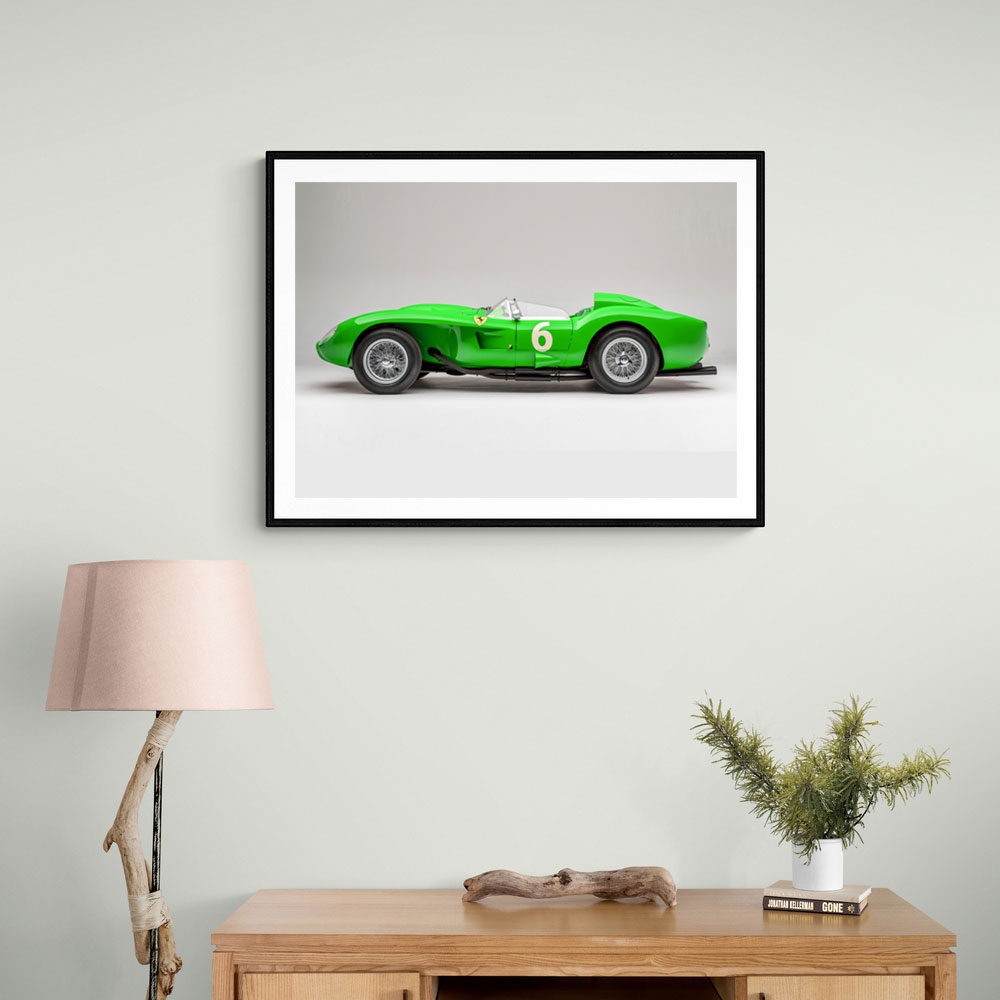 Ferrari 250 Testa Rossa in Lime Green