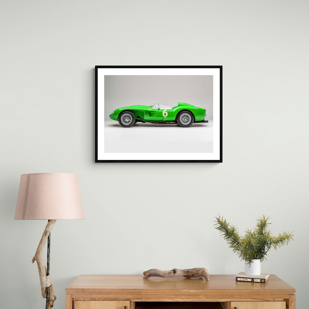 Ferrari 250 Testa Rossa in Lime Green