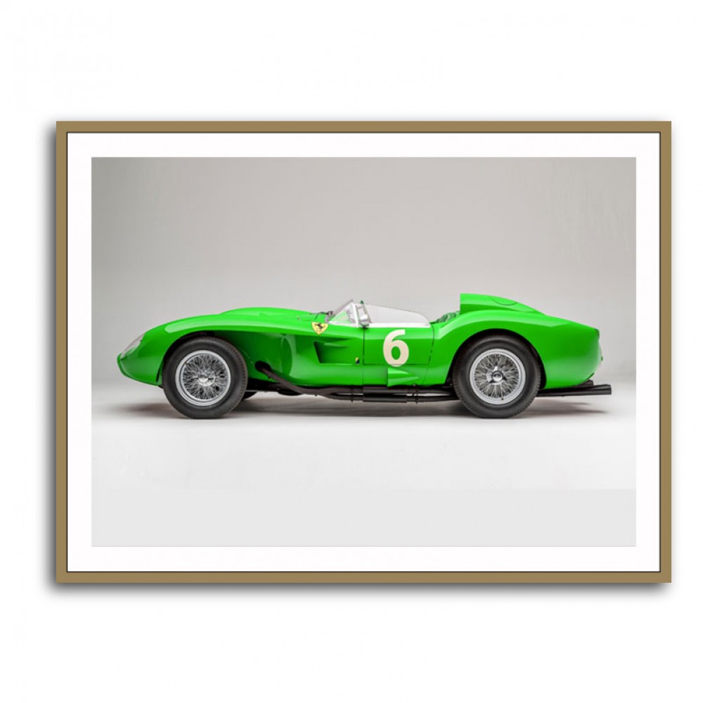 Ferrari 250 Testa Rossa in Lime Green