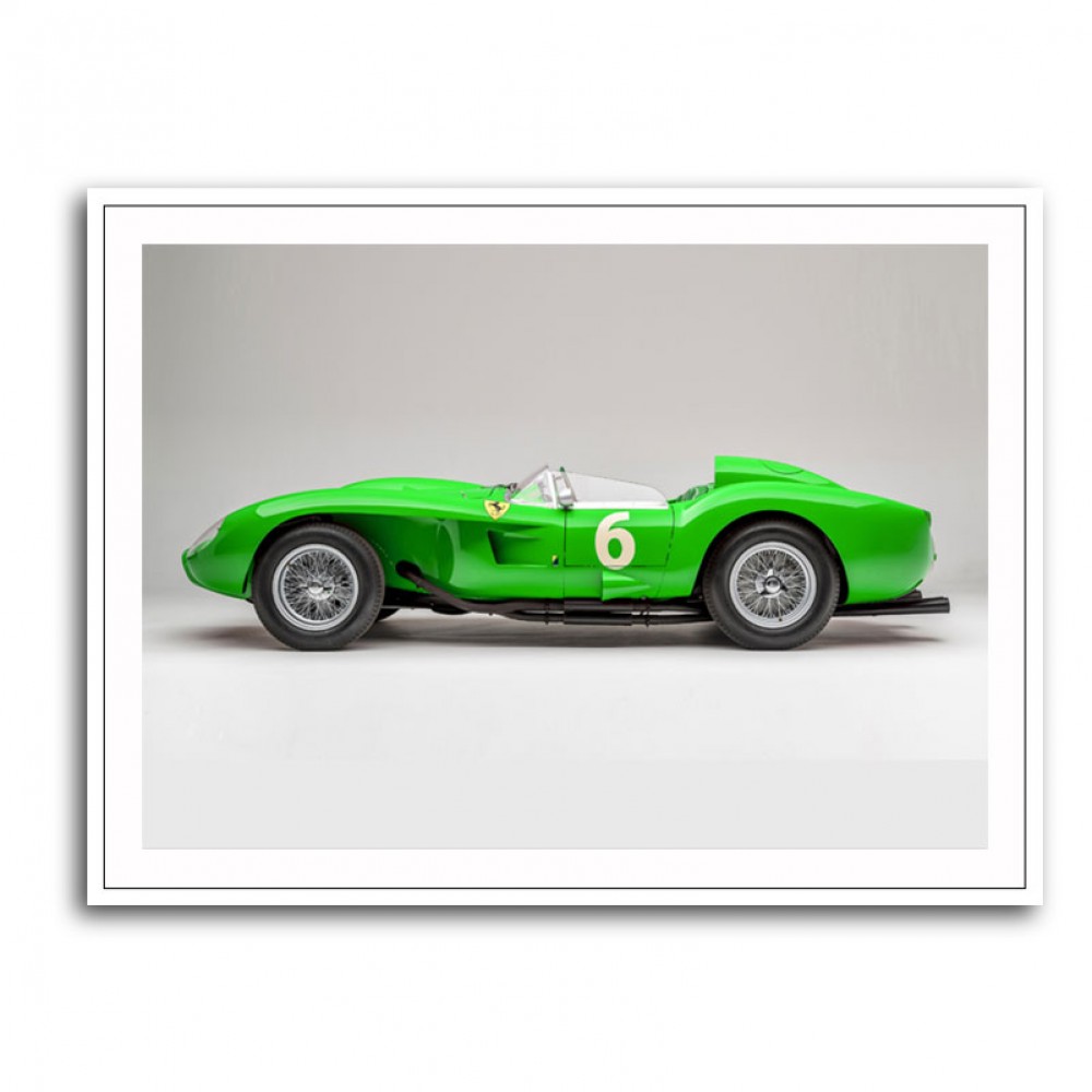 Ferrari 250 Testa Rossa in Lime Green