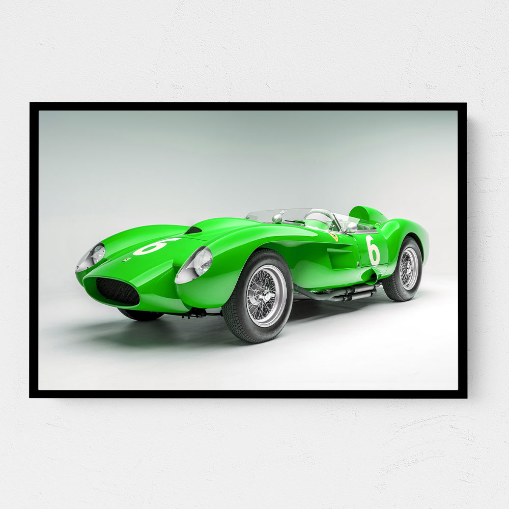 Ferrari 250 Testa Rossa in Lime Green