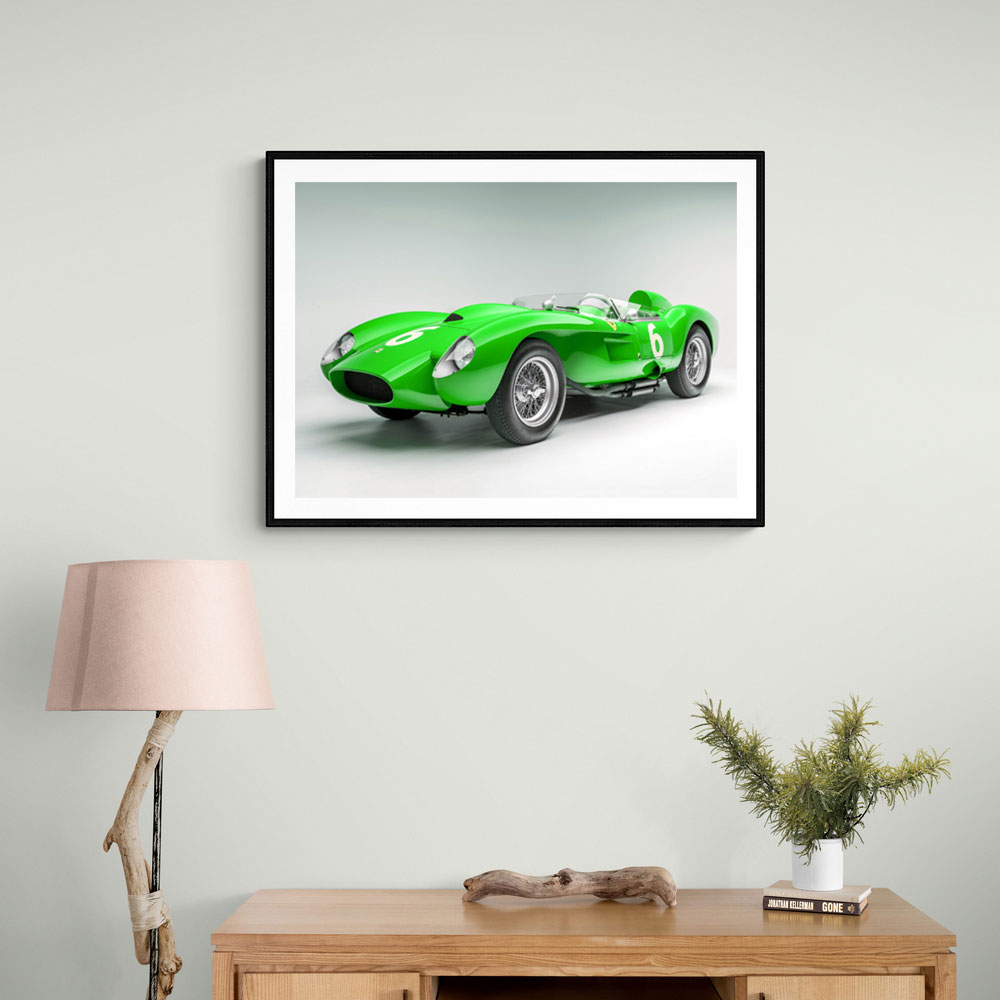 Ferrari 250 Testa Rossa in Lime Green