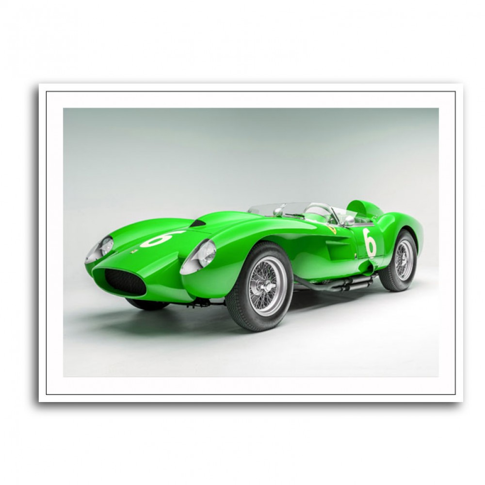 Ferrari 250 Testa Rossa in Lime Green