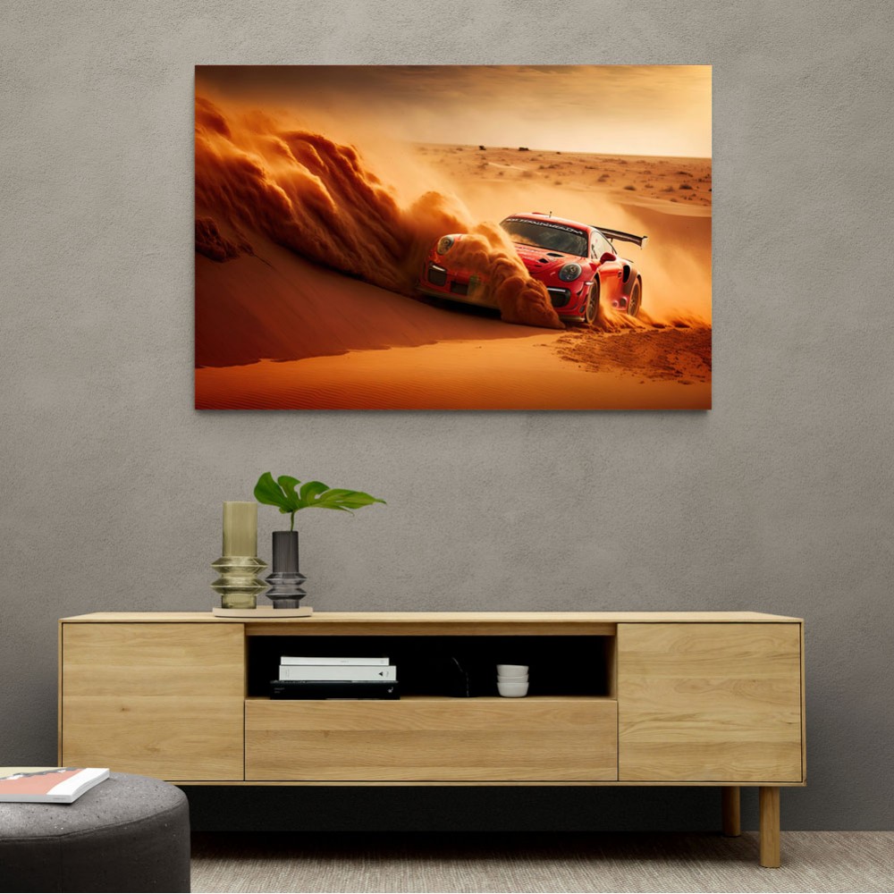 GT3 Desert Rally 2 Wall Art
