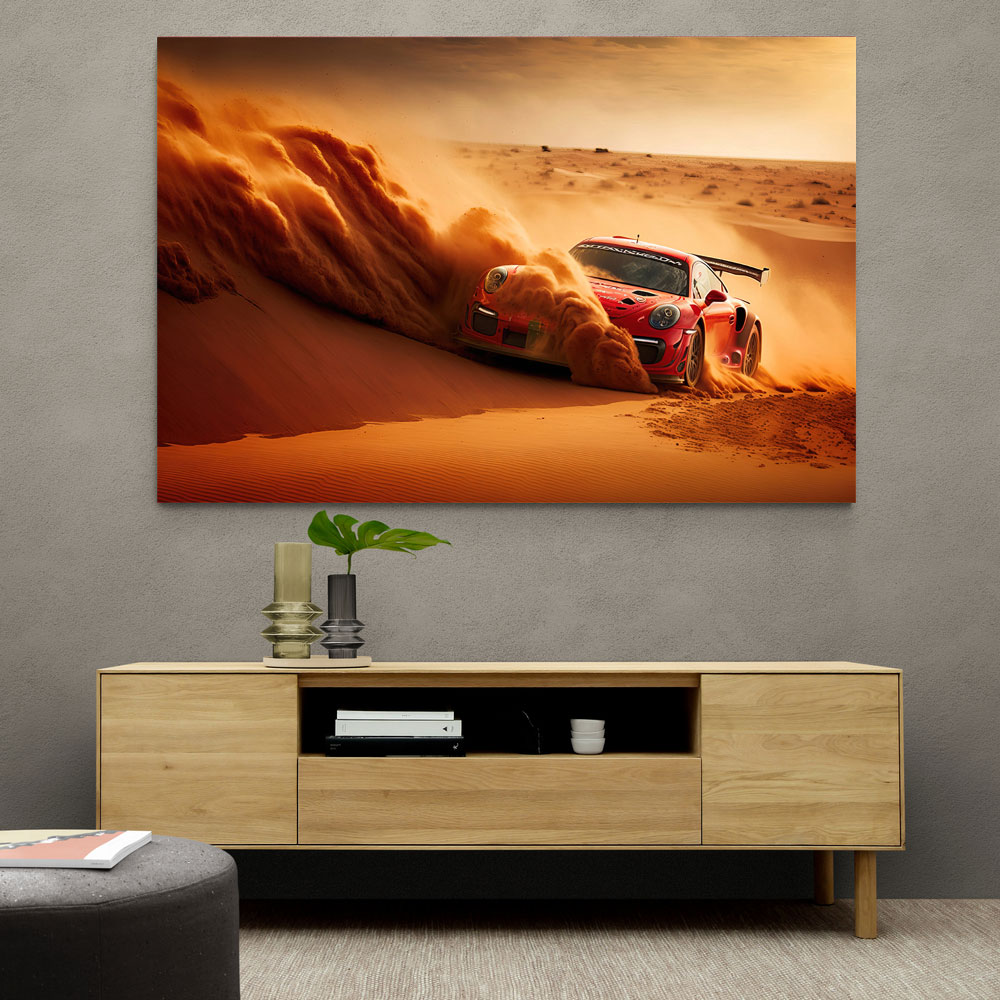 GT3 Desert Rally 2 Wall Art