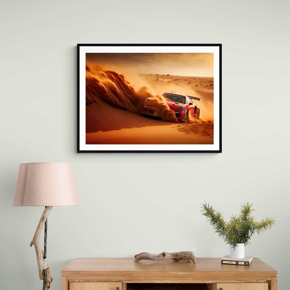 GT3 Desert Rally 2 Wall Art