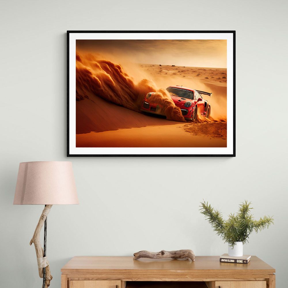 GT3 Desert Rally 2 Wall Art