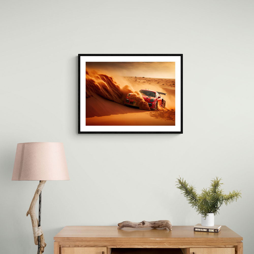 GT3 Desert Rally 2 Wall Art