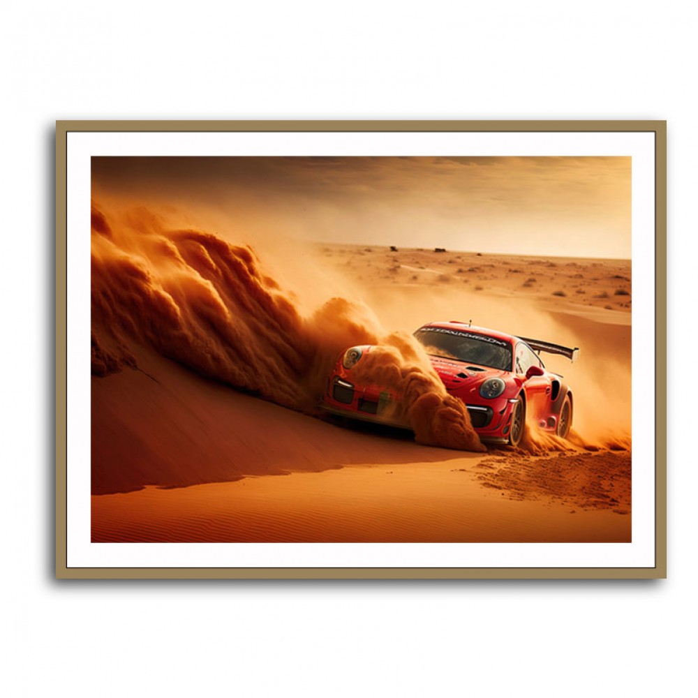 GT3 Desert Rally 2 Wall Art