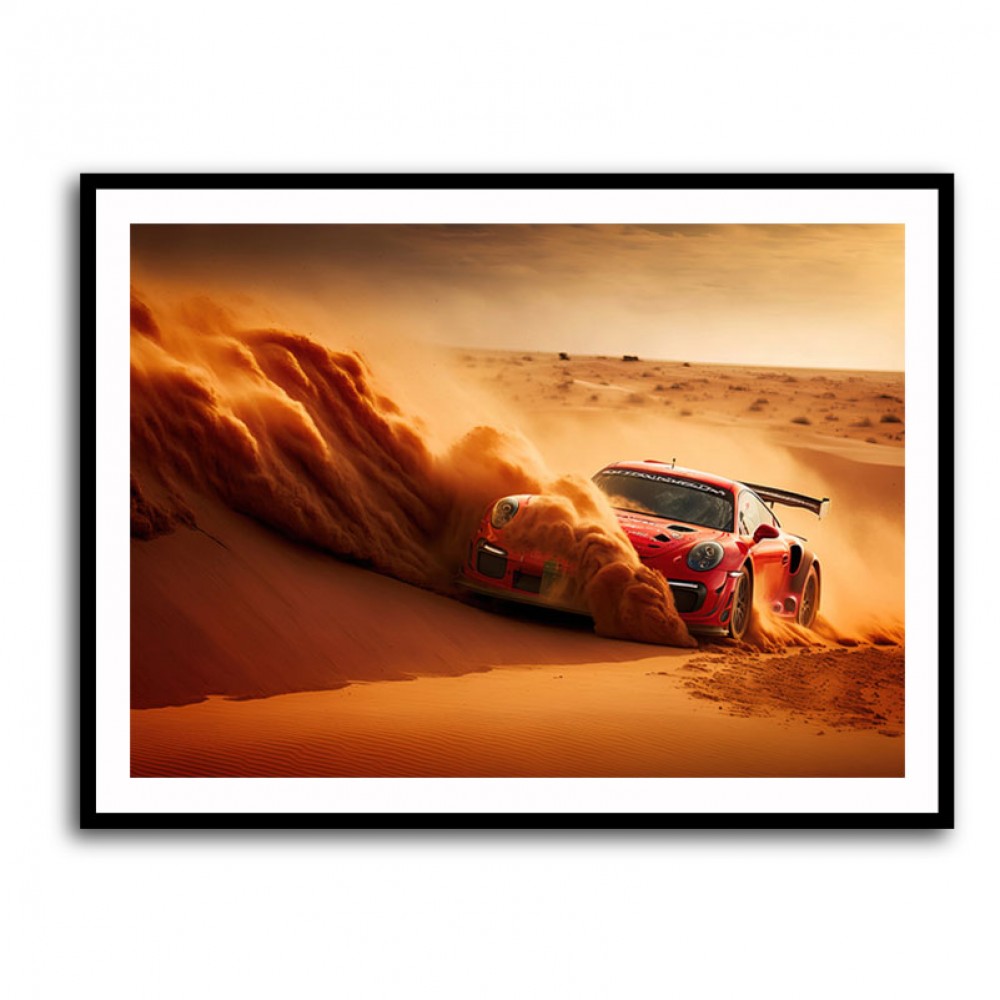 GT3 Desert Rally 2 Wall Art