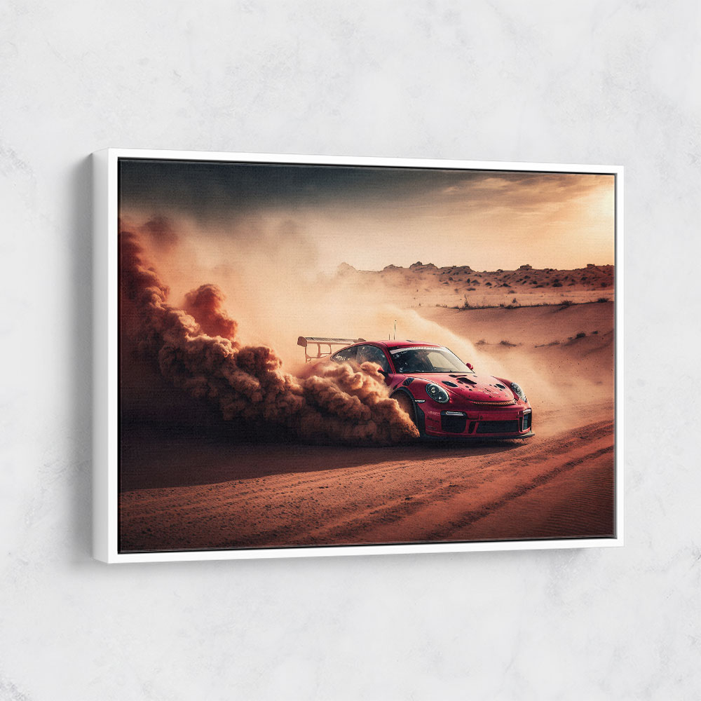 GT3 Desert Rally 3 Wall Art