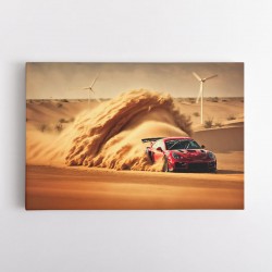 GT3 Desert Rally 4 Wall Art