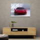 Ferrari 296 Red Wall Art