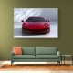 Ferrari 296 Red Wall Art