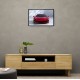 Ferrari 296 Red Wall Art